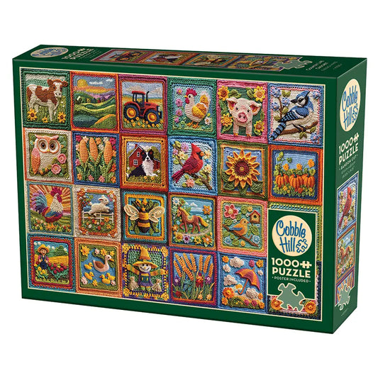 Country Life Crochet 1000pc Puzzle