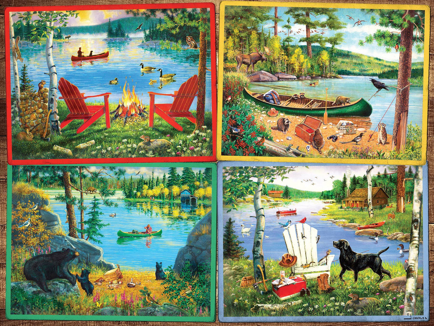 Cabin Country 275-Piece Puzzle