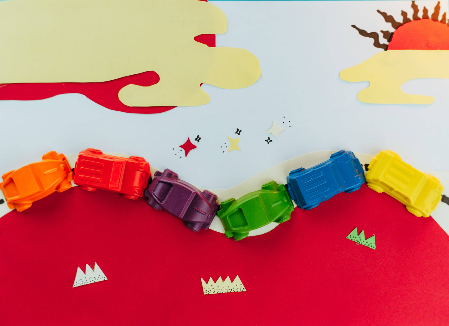 Car Shaped Crayons