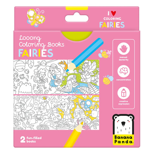 Fairies - Looong Coloring Books