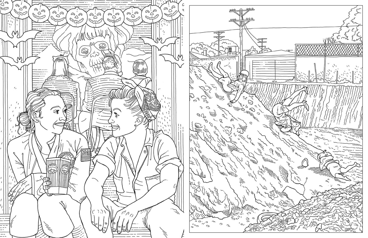 Parks and Recreation: The Official Coloring Book