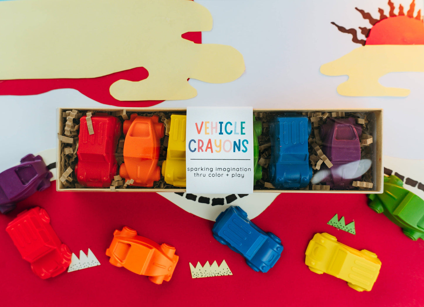 Car Shaped Crayons