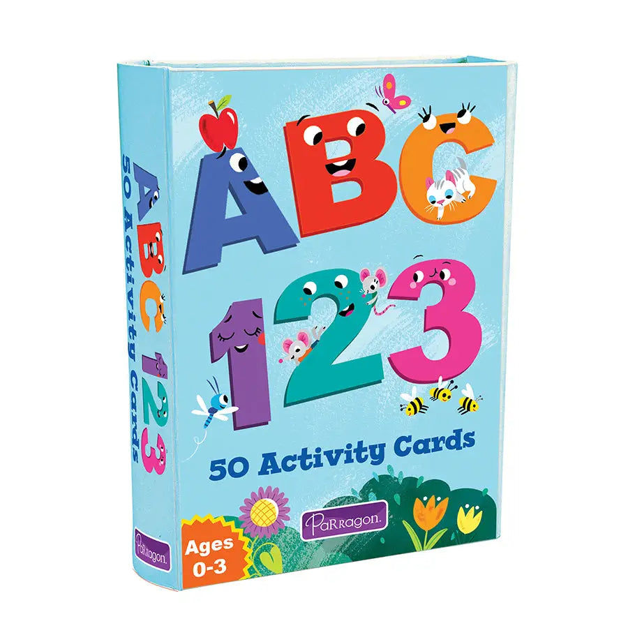 Abcs and 123s Toddler Activity Cards