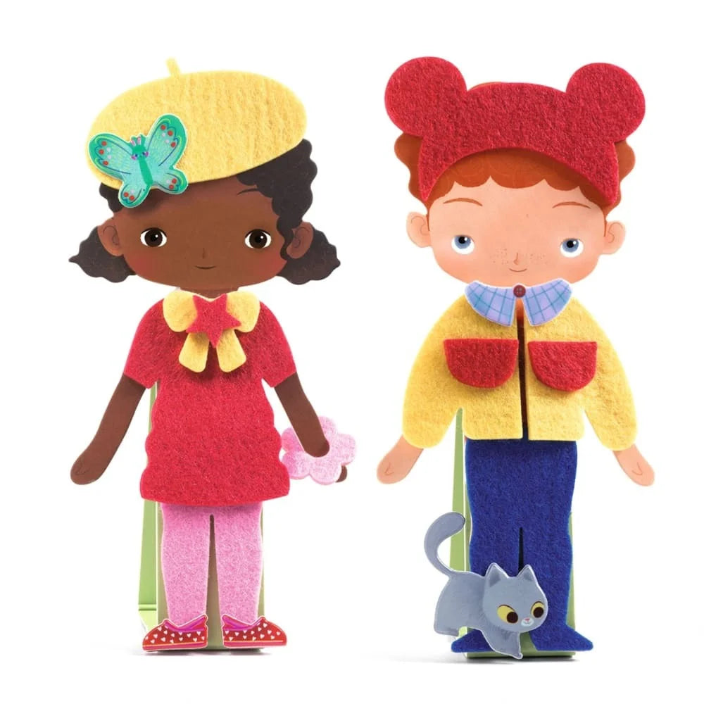 LPA Felt Dress-Up Collage - Djeco