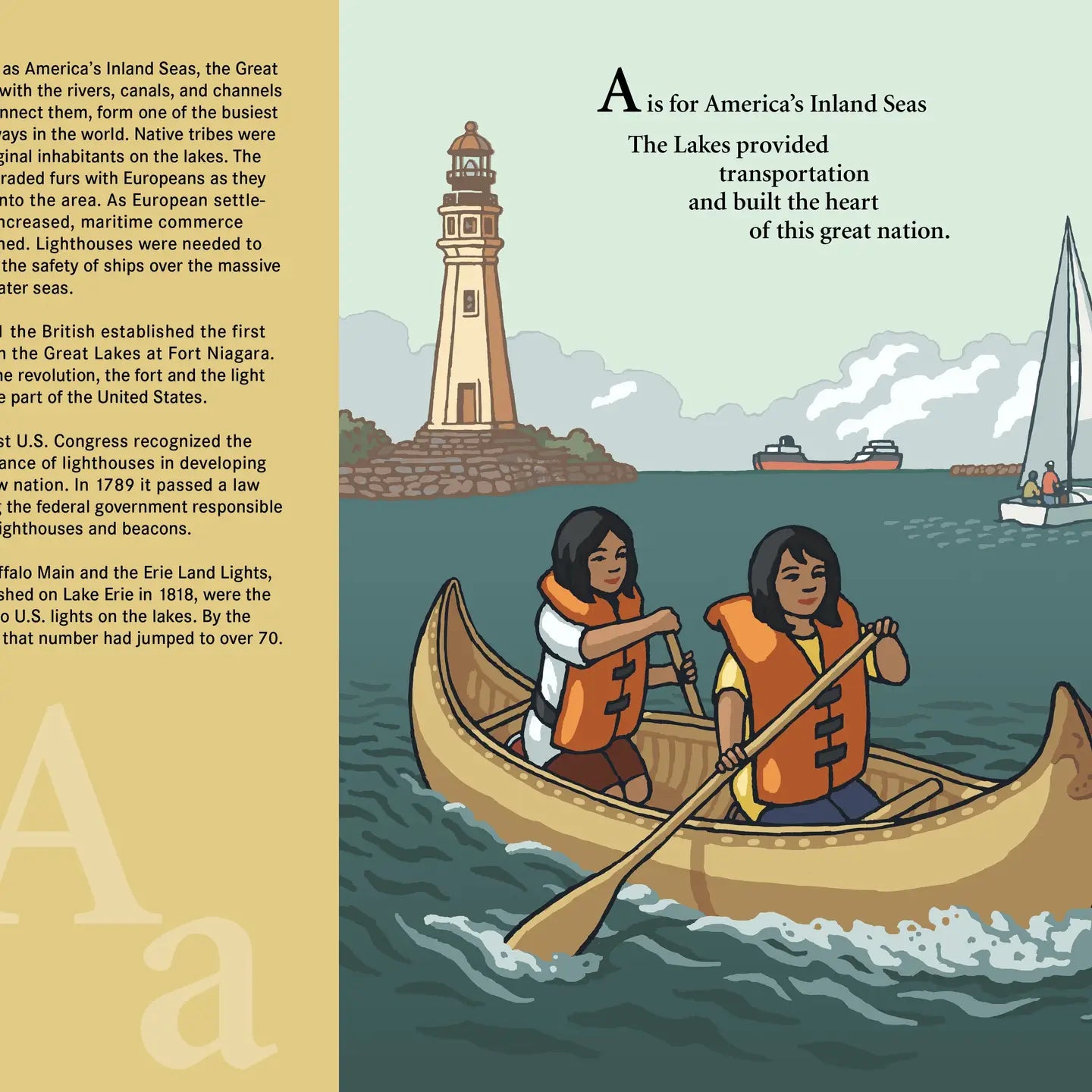 B Is For Beacon: A Great Lakes Lighthouse Alphabet Book