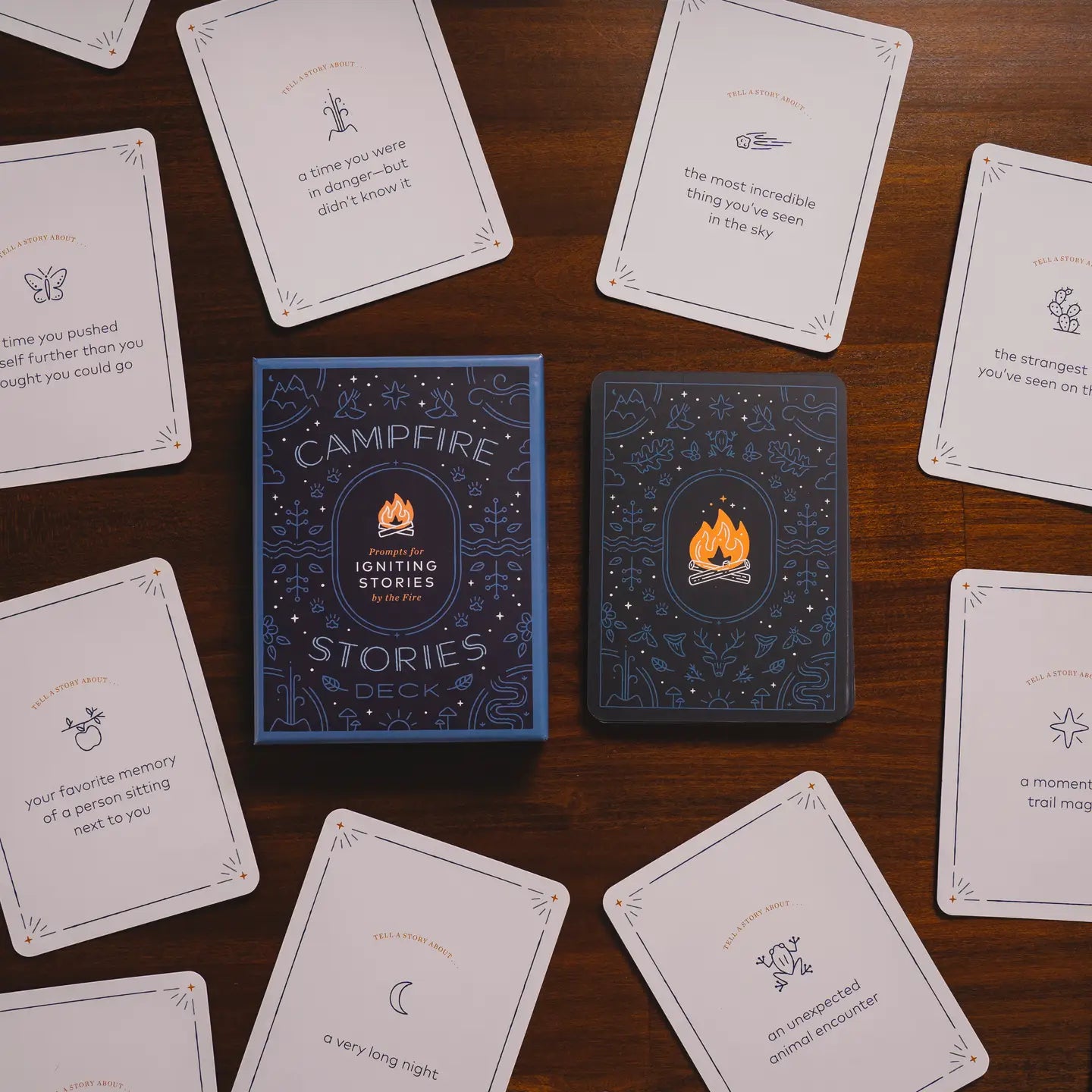 Campfire Stories Deck (Prompts For Igniting Stories)