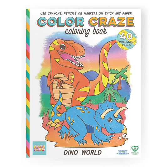 Color Craze Dino Coloring Book