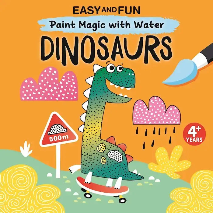 Dinosaurs - Paint Magic with Water - Painting Book