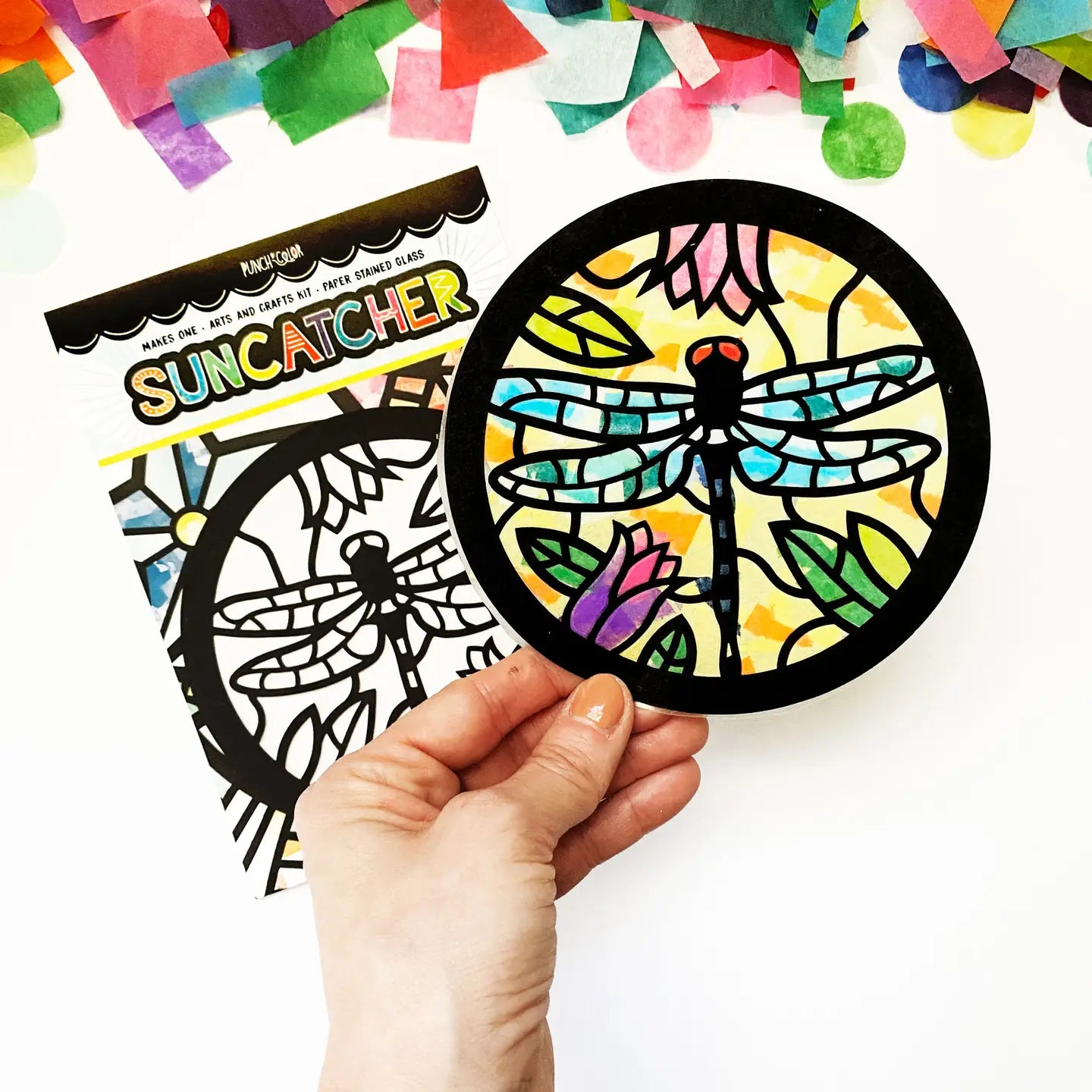 Dragonfly Suncatcher Art Kit