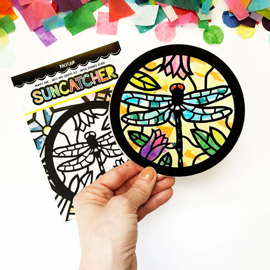 Dragonfly Suncatcher Art Kit