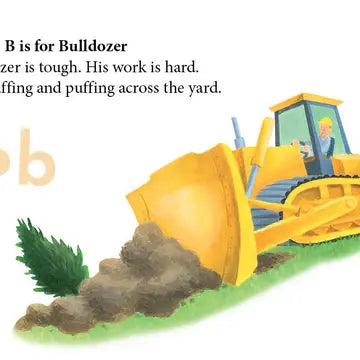 D Is For Dump Truck Toddler Board Book