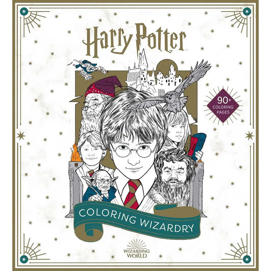 Harry Potter: Coloring Wizardry (90 Pages of Coloring!)