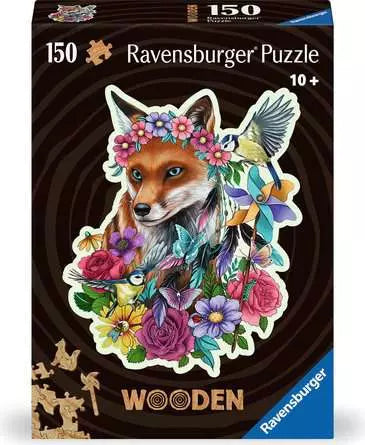 Colorful Fox - 150 Pieces Puzzle