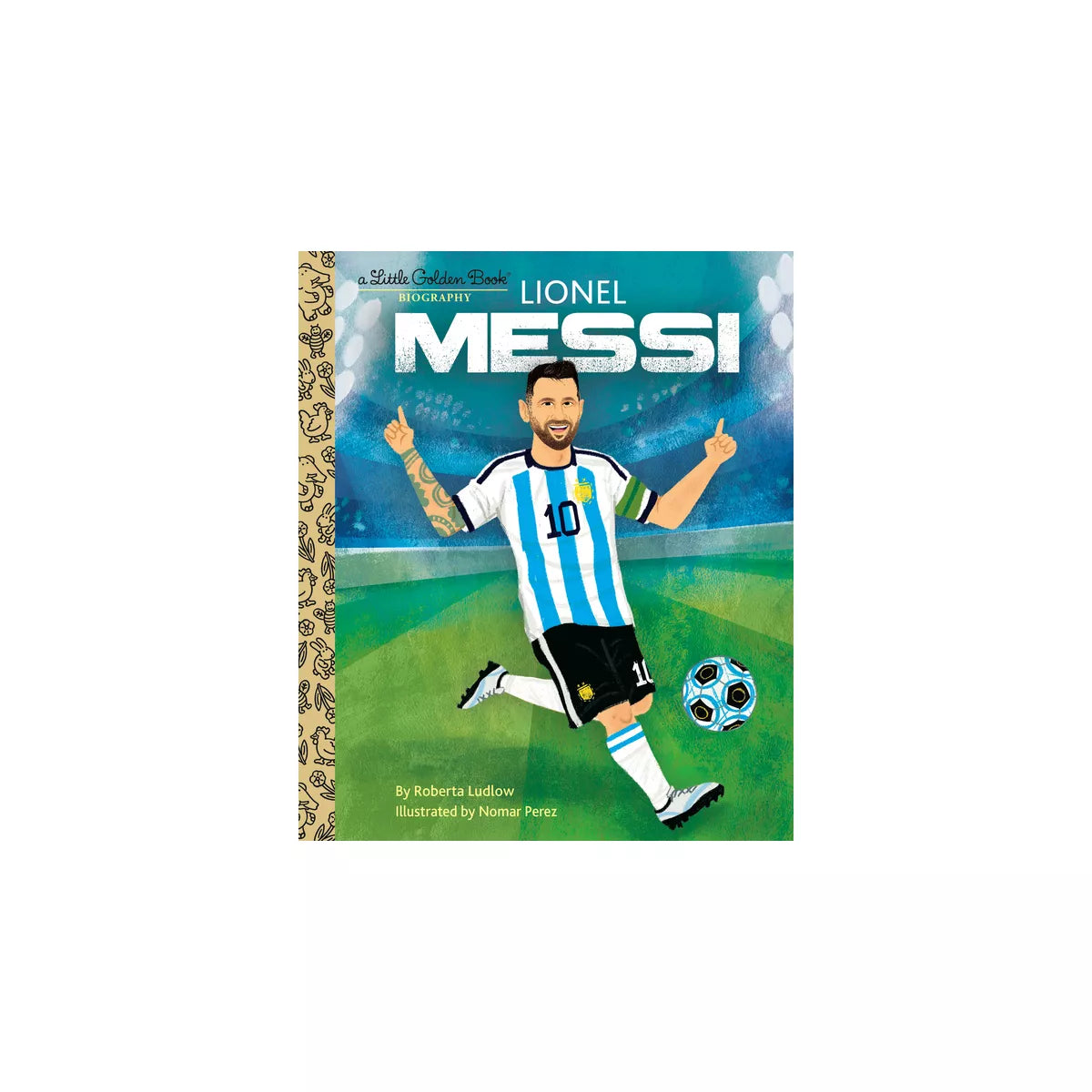 Lionel Messi (Little Golden Book Biography)