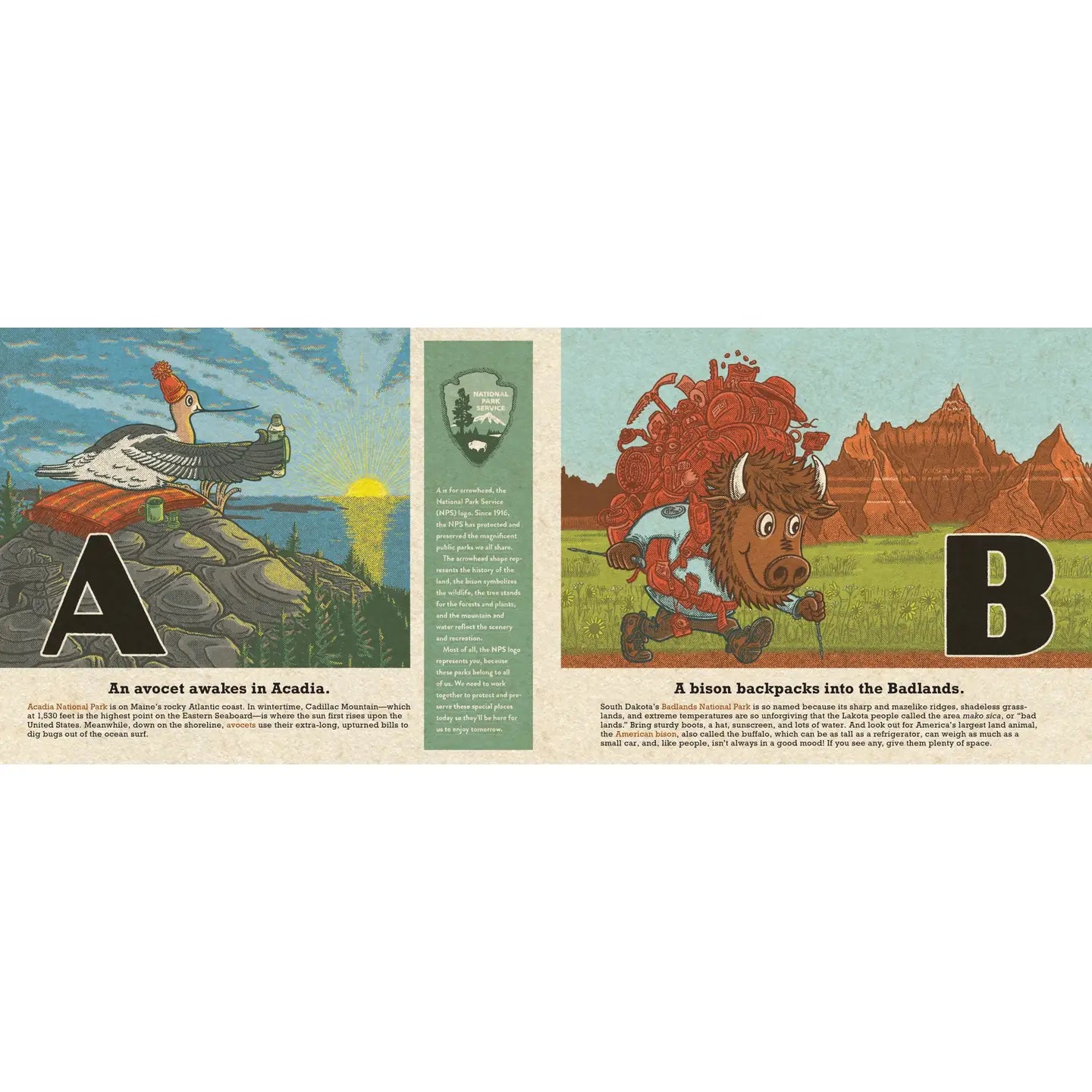 National Parks A To Z Book