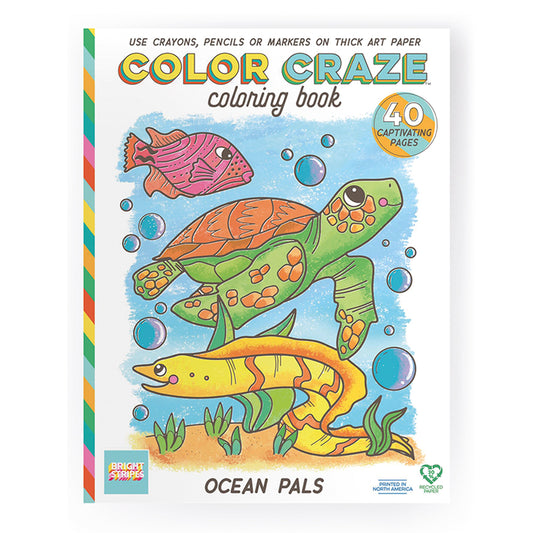 Color Craze Ocean Pals Coloring Book