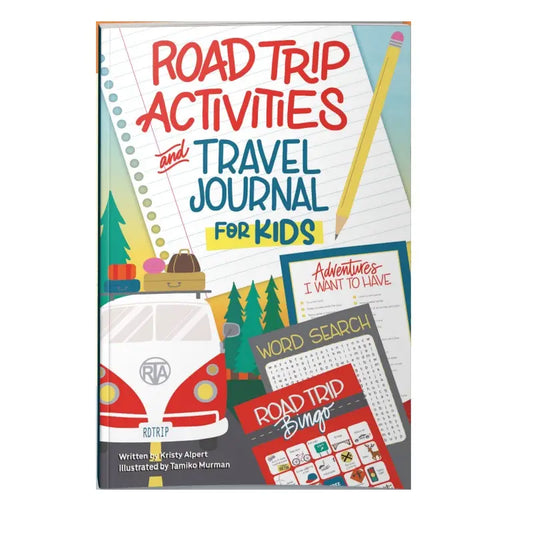 Travel Journal For Kids - Activity Book