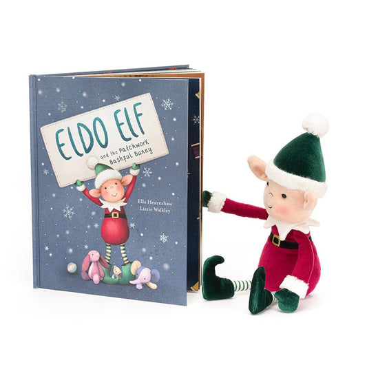 Eldo Elf and the Patchwork Bashful Bunny Book (Book Only)