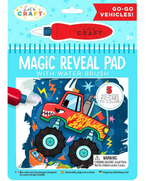 Go-Go Vehicles Magic Reveal Pad