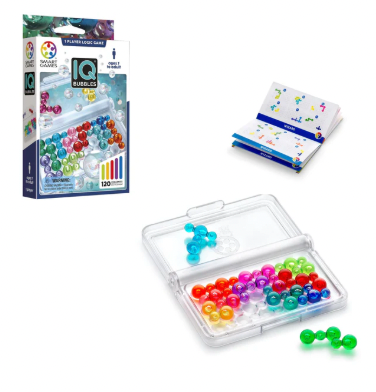 IQ Bubbles - A Colorful Logic Travel Game (120 Challenges)