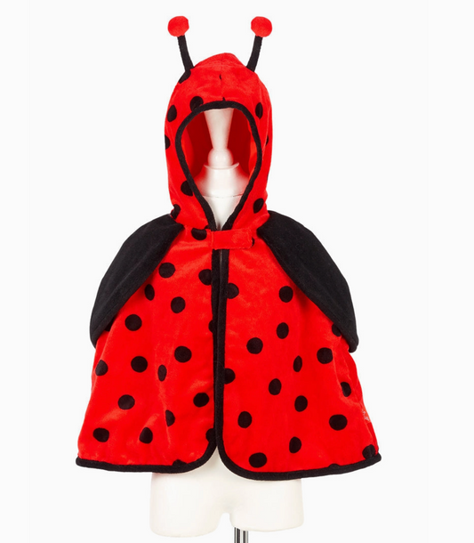 "Layla" Ladybird Costume Cape (2 Yrs)