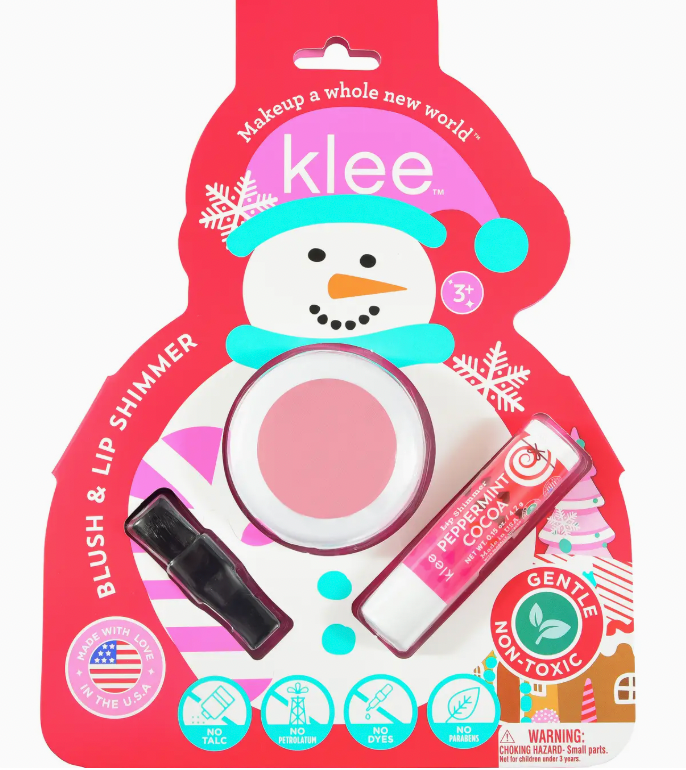 Crystal Glow - Holiday Blush and Lip Shimmer Set