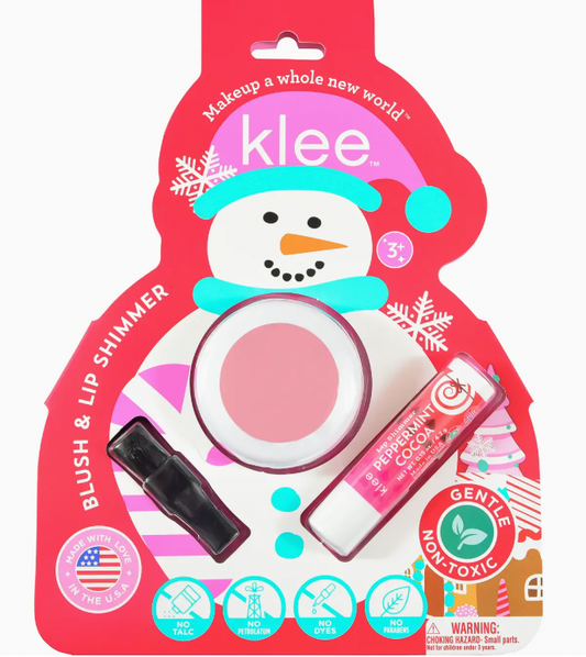 Crystal Glow - Holiday Blush and Lip Shimmer Set