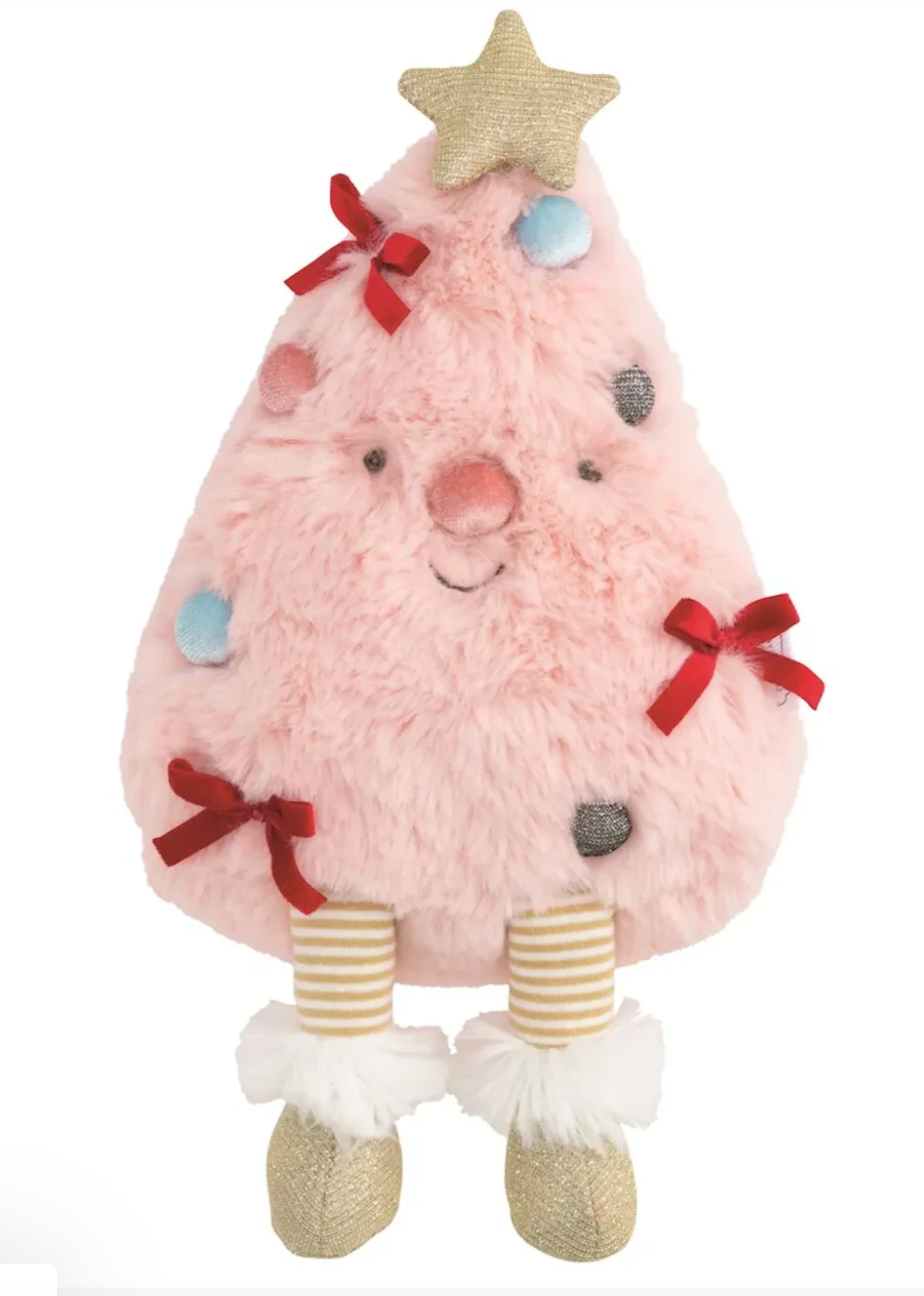 Pink Plush Holiday Tree