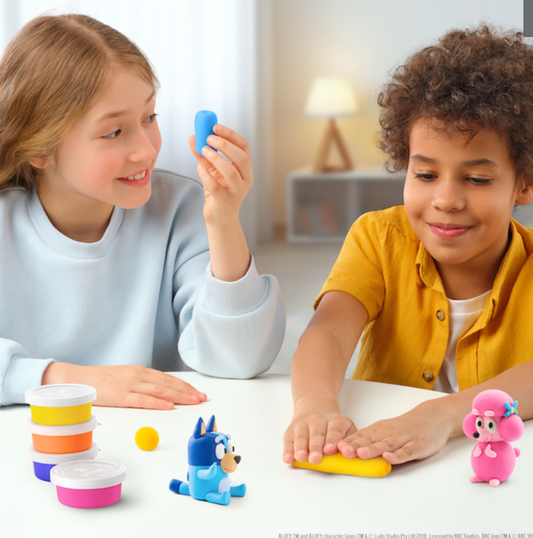 Hey Clay Bluey and Friends