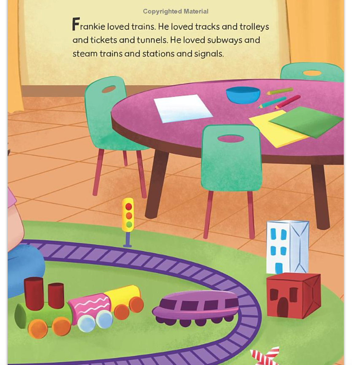 Frankie's Train Day! (Ms. Rachel)