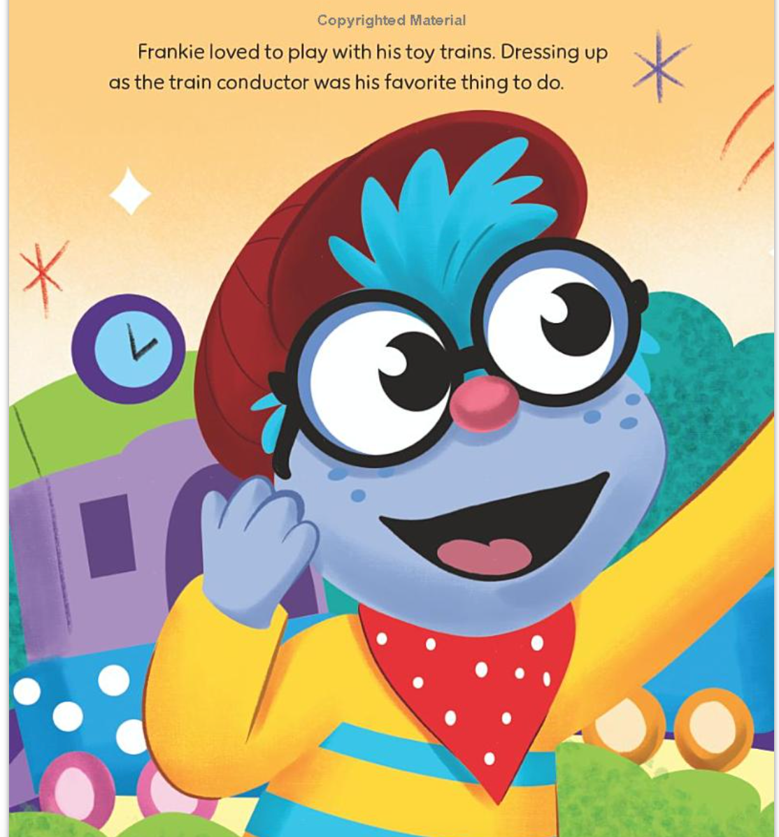 Frankie's Train Day! (Ms. Rachel)