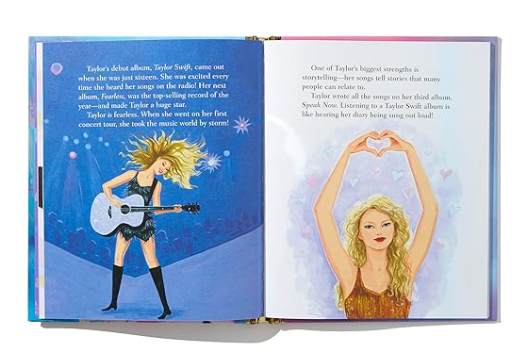 Taylor Swift Ultimate Fan Edition Little Golden Book Biography: 22 Bonus Pages! Stickers!