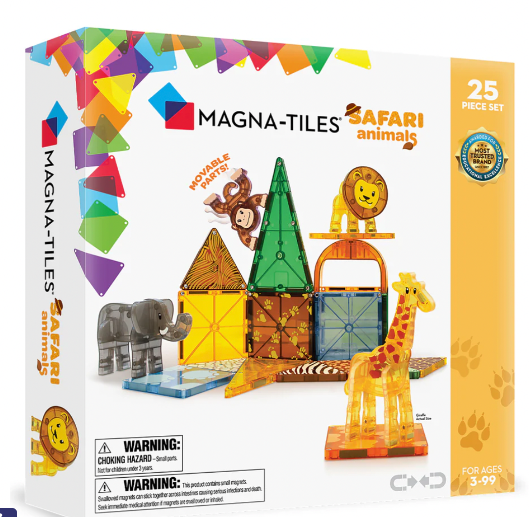 Magna-Tiles Safari™ 25 Piece Set