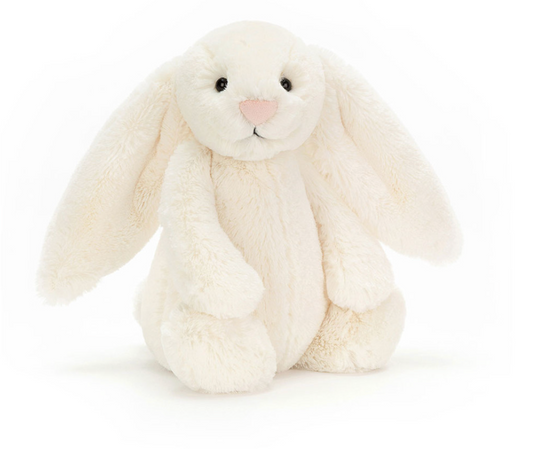 Bashful Cream Bunny (Medium)