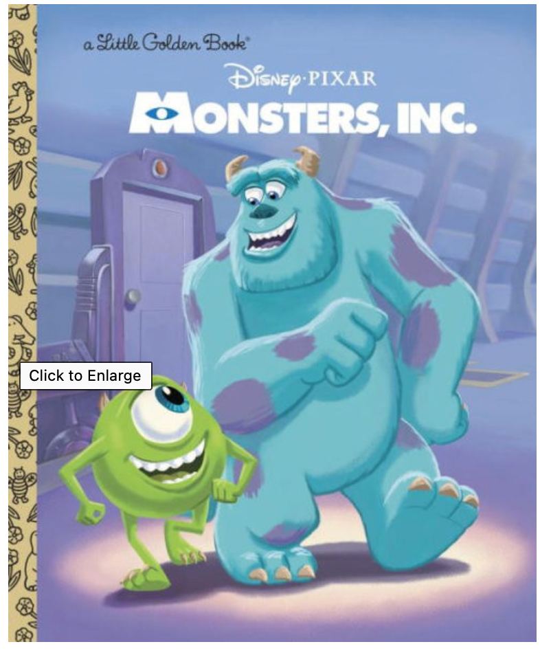 Monsters, Inc. (Little Golden Book)