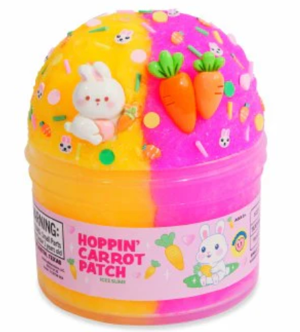 Hoppin' Carrot Patch Peachybbies Icee Slime