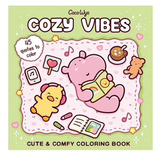 Cozy Vibes (Cozy Spaces Coloring) by Coco Wyo