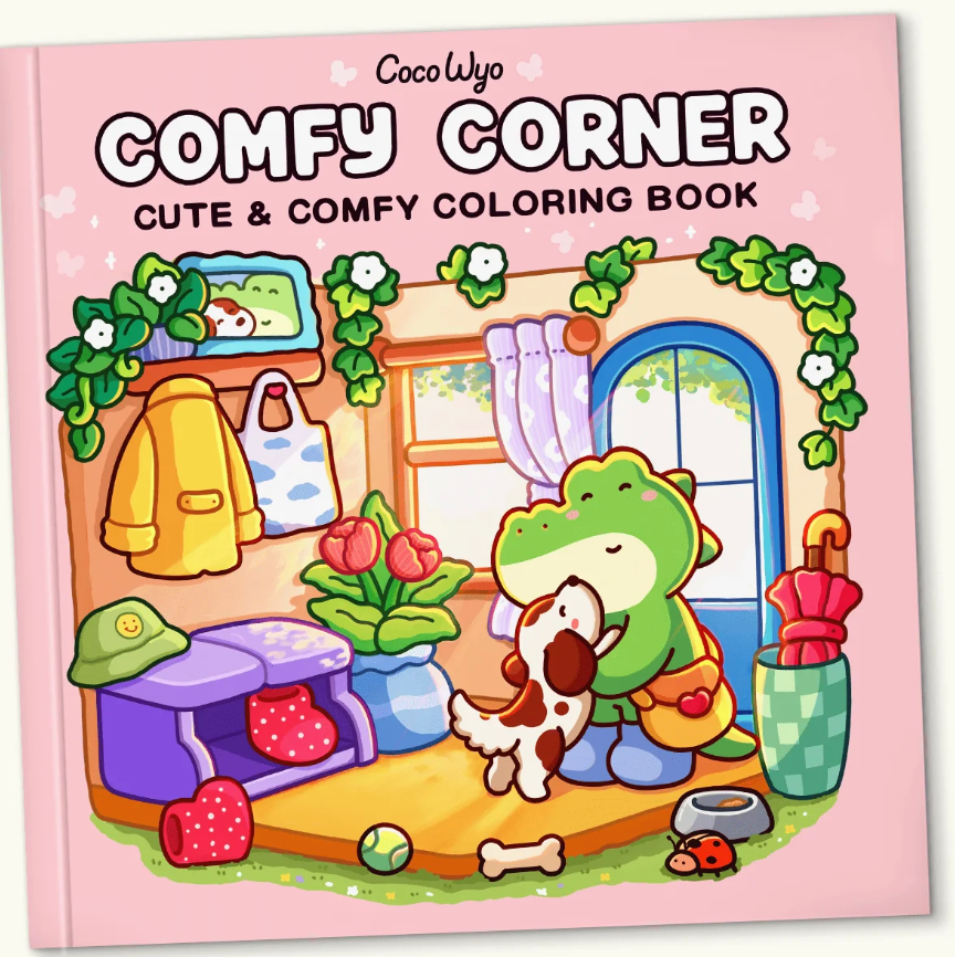 Comfy Corner Coloring Book