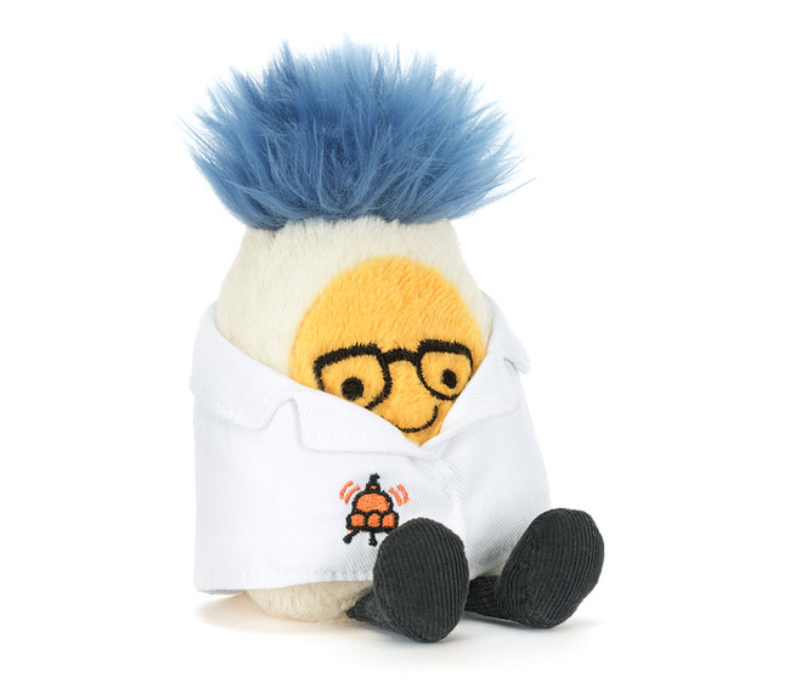 Amuseables Boiled Egg Scientist Outfit