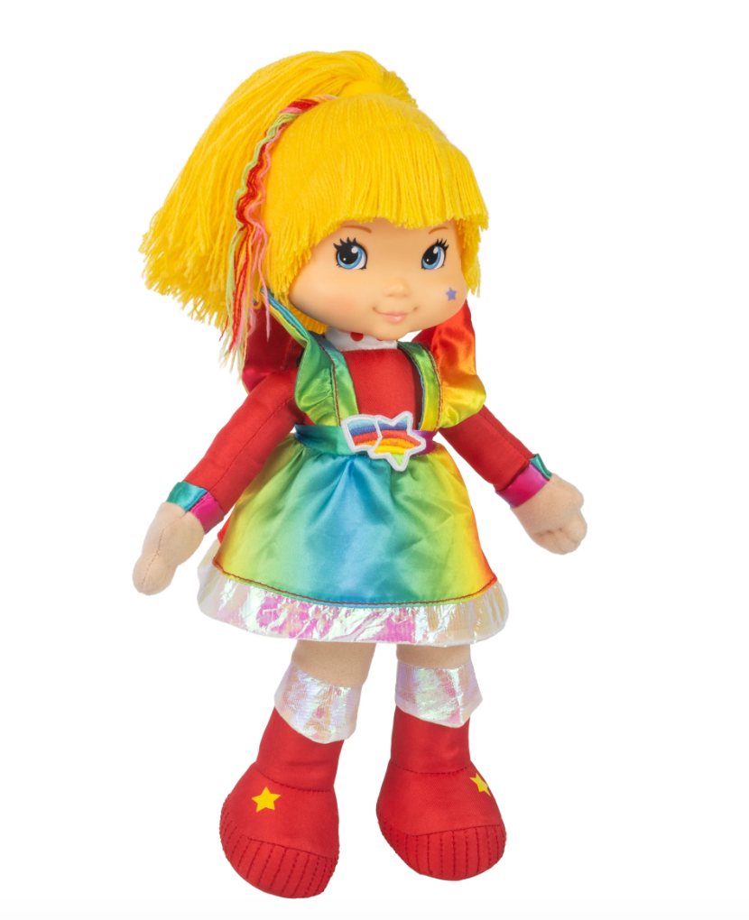 Rainbow Brite 12” Plush Doll – Dress-Up Edition