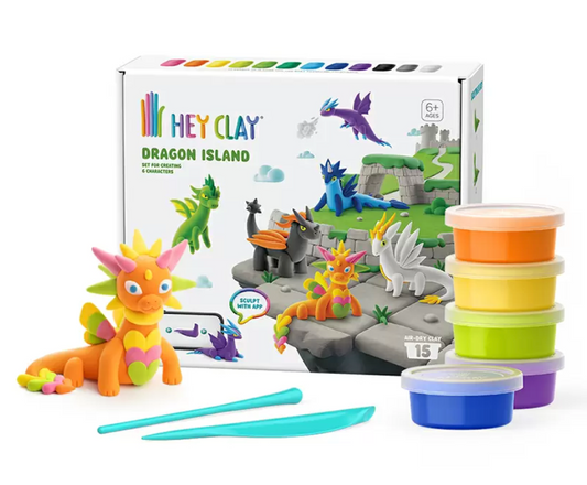 Hey Clay Dragon Island