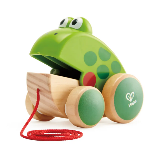 Pull Along Frog