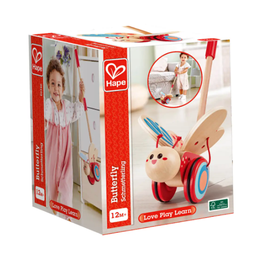 Butterfly Push Toy