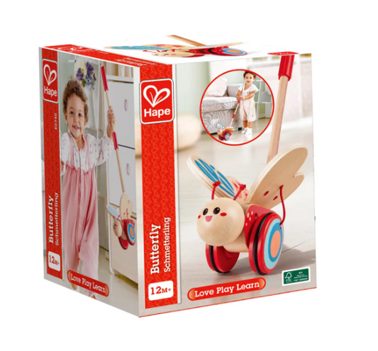Butterfly Push Toy