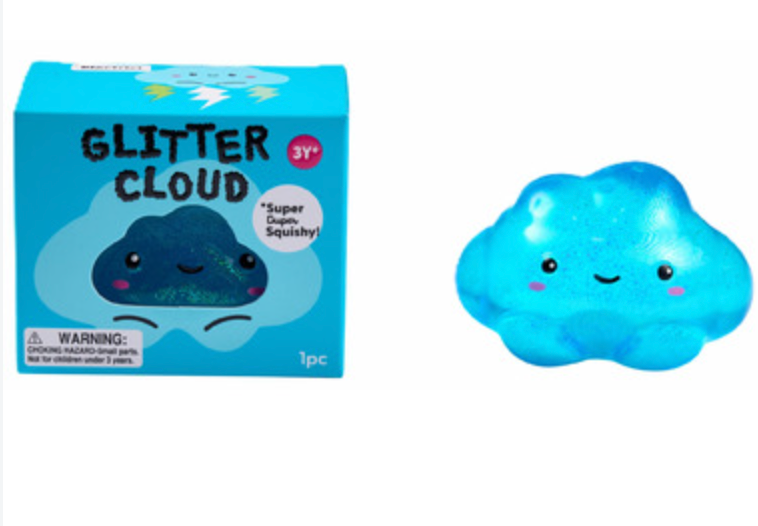 J’adore Glitter Cloud Squishy