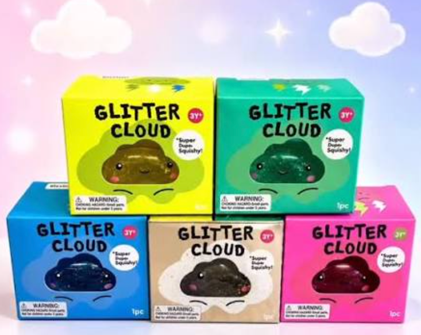 J’adore Glitter Cloud Squishy