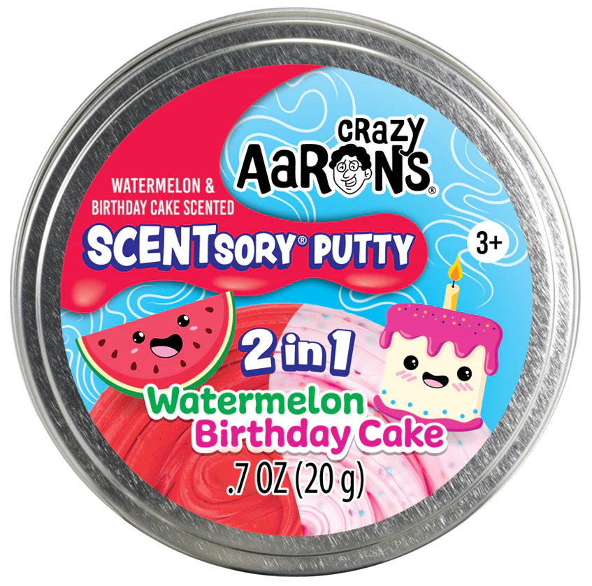 Watermelon/Birthday Cake Scentsory Thinking Putty