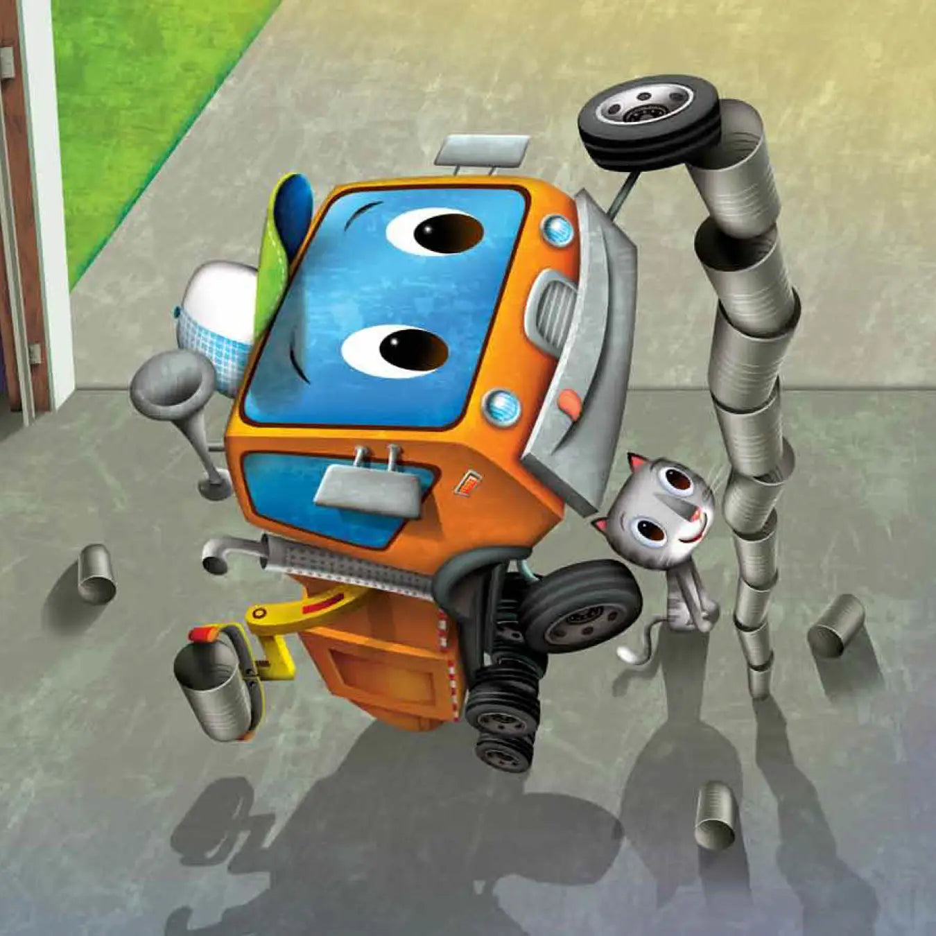 Buster the Little Garbage Truck Picture Book