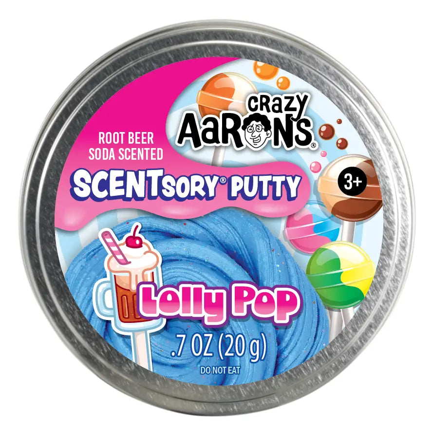 Scentsory Lolly Pop - 2.75" Thinking Putty Tin