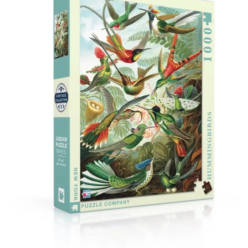 Hummingbirds - 1000 Piece Jigsaw Puzzle